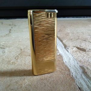 Decor Only Vintage Gold Tone Colibri